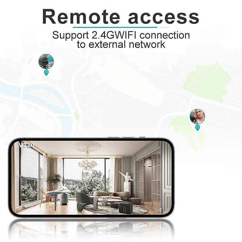 Wireless Mini Camera Smart Home WiFi Surveillance Camera Video Recorder Security Camera Baby Monitor Pet Dog Camera CCTV Camera