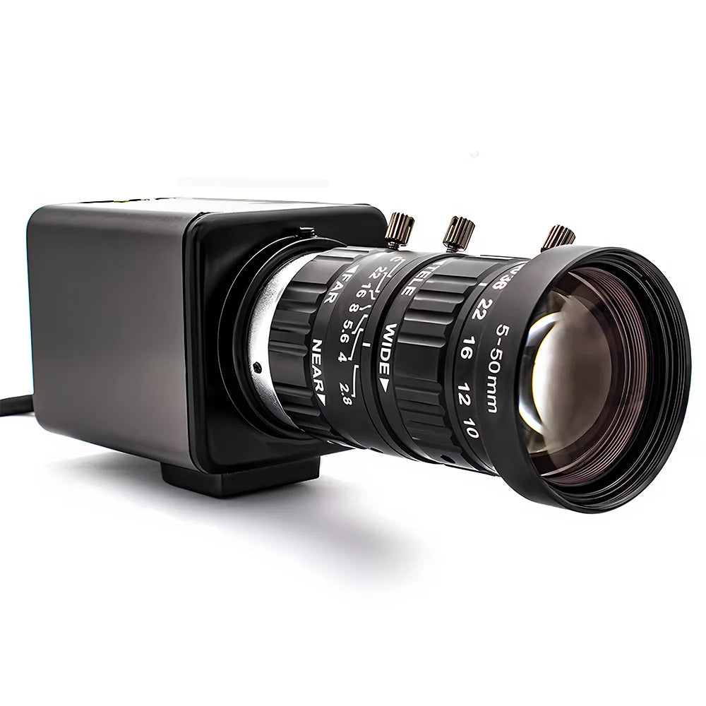 4K USB3.0 Camera 1/1.8" Inch IMX678 Sensor 3840x2160 60FPS 10X Zoom Varifocal High Quality Lens Plug Play UVC Support Video Live