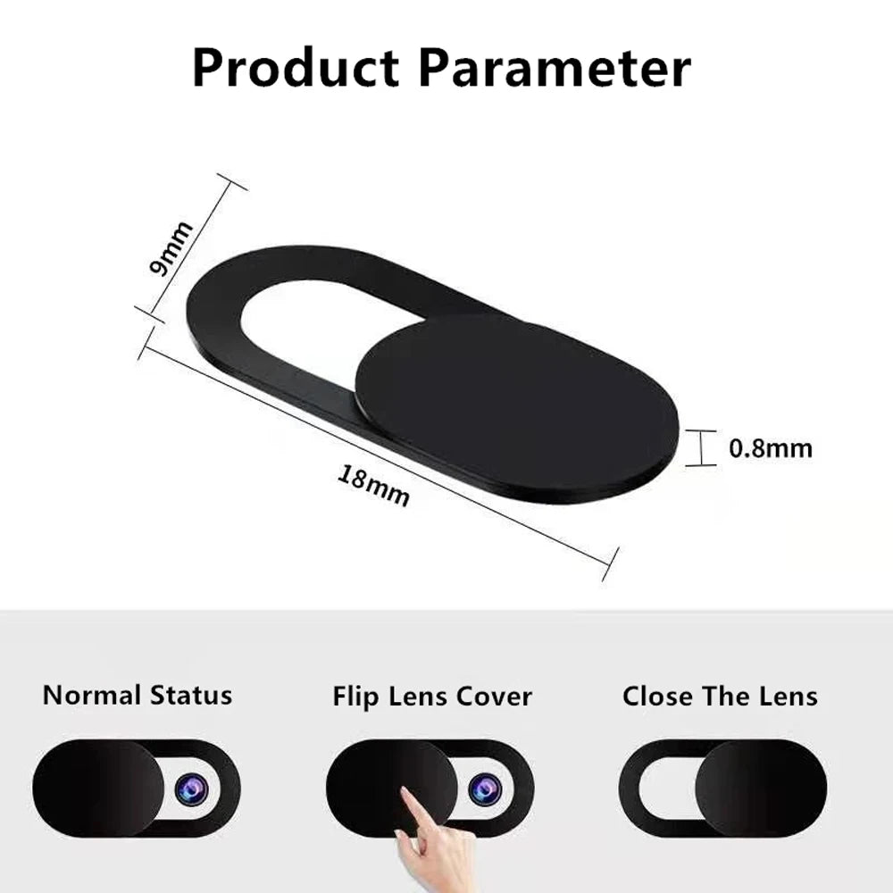 5/10 Pcs Webcam Cover Tablet Laptop Camera Covers Slider Mobile Phone Antispy DYM For PC Macbook Tablet Lenses Privacy Sticker