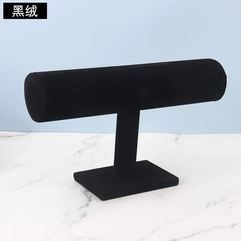 Cross-border Popular Jewelry Display Frame, Suede Bangle Frame, Display Props Shelf, Bangle Bracelet Hair Ring Display Props