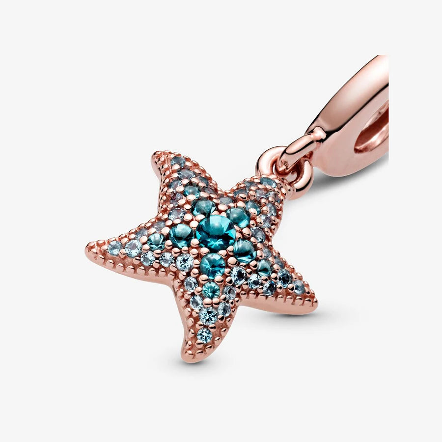 New 925 Silver Gold Bear Love Dog Bead Eternal Lucky Leaf Pumpkin Car Pendant Fashionable DIY Charm Exquisite Jewelry Gift