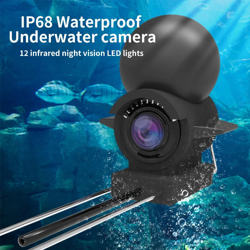 Dodosee 15-50m Underwater WiFi Fishing Camera 2025 New HD Fish Finder with Transmitter Lake Sea IOS&Android Fishing Accessories
