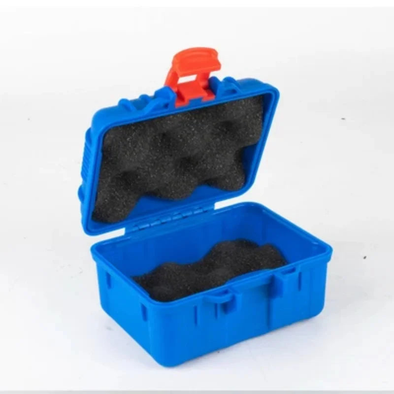 125x112x70mm PP Toolbox Small Storage Case Small Parts Toolbox Portable Watch Protective Moisture-proof Box Tool With Cotton