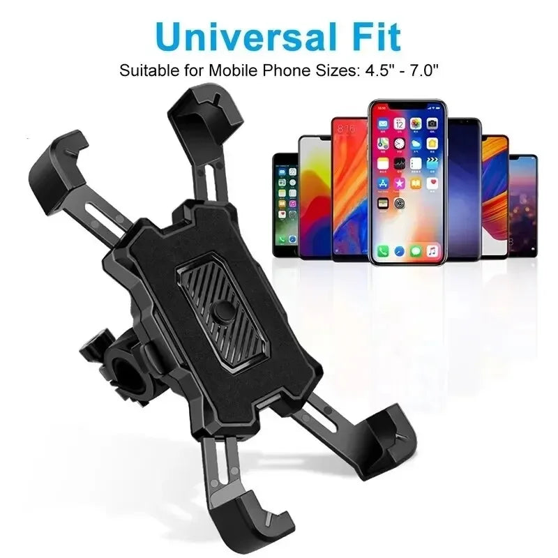 360° Rotatable Non-slip Cycling Holder Electric Bicycle Phone Stand for Cellphone Riding MTB Bike Moto Motorcycle Stand Bracket
