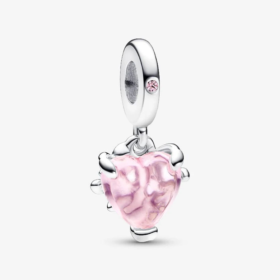 New 925 Silver Lucky Sparkling Love Cannibal Flower Beads Hot Selling Eternal Monster Gem Pendant Fashion DIY Charm Jewelry Gift