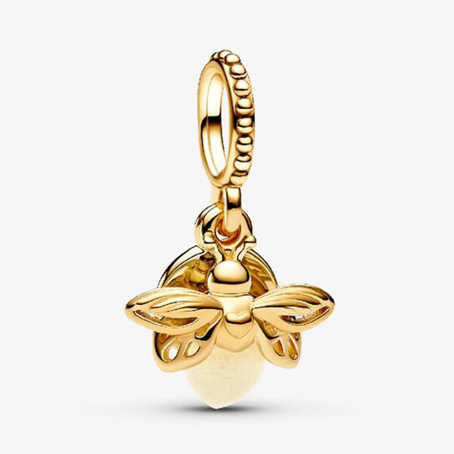 New 925 Silver Lucky Sparkling Love Cannibal Flower Beads Hot Selling Eternal Monster Gem Pendant Fashion DIY Charm Jewelry Gift