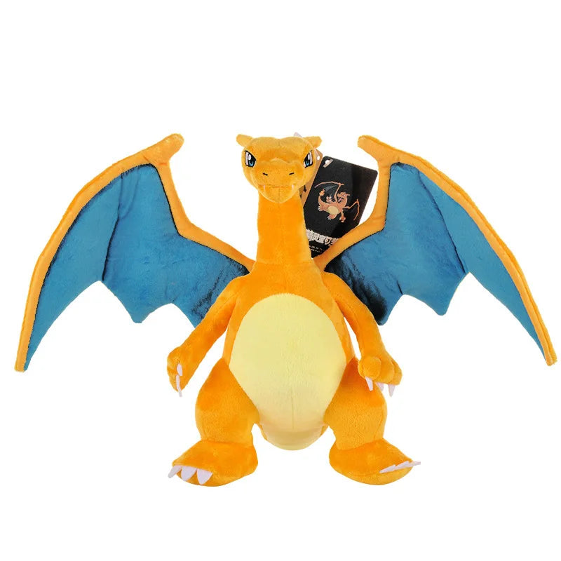 Mega Charizard X Y Soft Plush Toys Cute Anime Figure Kawaii Shiny Gigantamax Rayquaza Charizard Anime Stuffed Toy