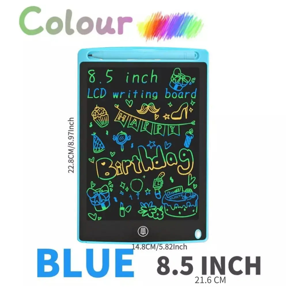 Children's Digital Drawing Tablet 8.5 Inch LCD Screen Electronic Writing Board with Handwriting Pad and Stylus Pad LCD Screen