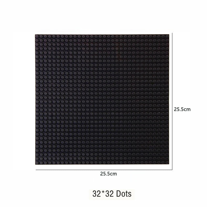Classic Base Plates 32x32x16x16 Dots MOC DIY Plastic Bricks Baseplates City Dimensions Building Blocks Figures Construction Toys