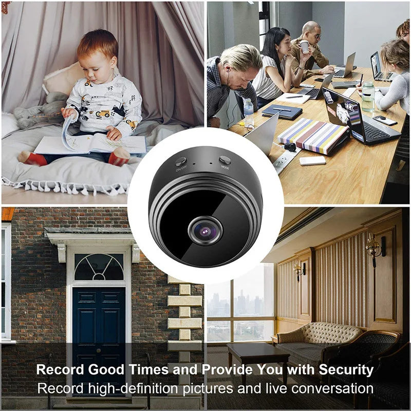 A9 HD Wifi Smart Monitor Surveillance Cameras Sensor Camcorder Web Video Home Safety Wireless Security