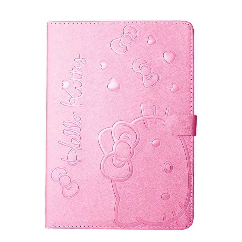 For iPad 2025 11th 10th Gen 11 in A16 iPad Pro 11 6th 5th 7th 8th 9th Gen 10.2 Air6 7 Mini 7Cartoon Hello Kitty Anti-drop Cover