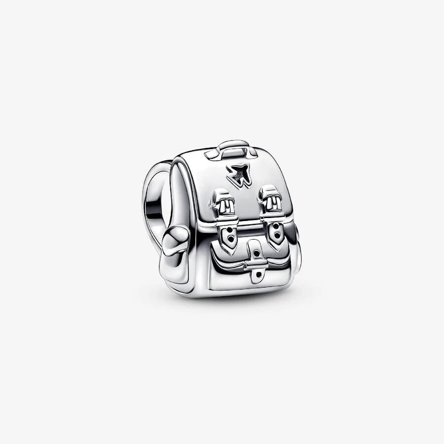 New 925 Silver Gold Bear Love Dog Bead Eternal Lucky Leaf Pumpkin Car Pendant Fashionable DIY Charm Exquisite Jewelry Gift