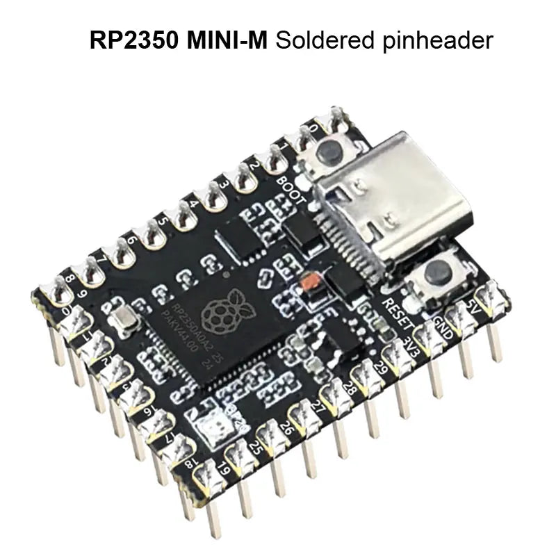 RP2350 Mini Development Board RP2350A chip SuperMini pico 2 RP2350 4MB Flash/520KB SRAM temperature sensor SPI/I2C/UART/ADC