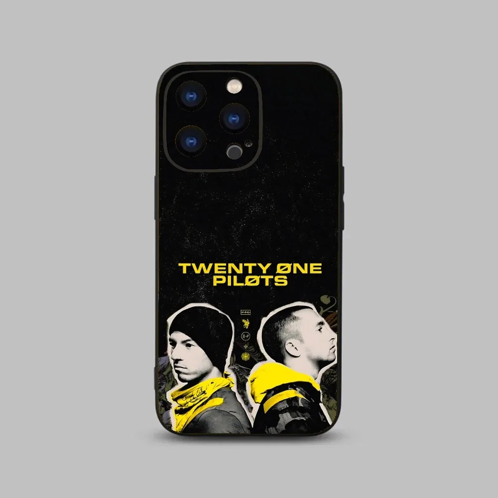 Twenty One P-Pilots Phone Case For Iphone 15 11 13 14 Pro Max 7 8 Plus X Xr Xs Max Se2020 12mini Cover Case