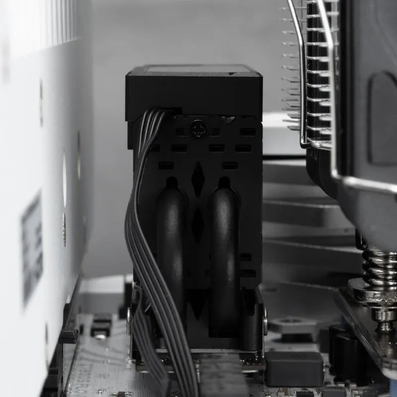 Thermalright HR-10 2280 PRO Digital Display M.2 SSD SSD Solid State Drive Heat Sink 4X5mm Heatpipes 3cm Fan Support PCI-E5.0