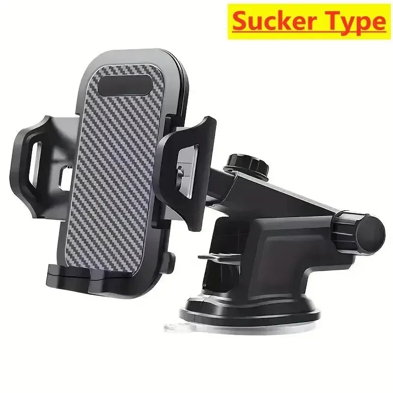 NEW 360° Rotation Car Phone Holder Sucker Mount Cellphone Stand Stable Suction Cup Support in Car Universal Mobilephone Bracket