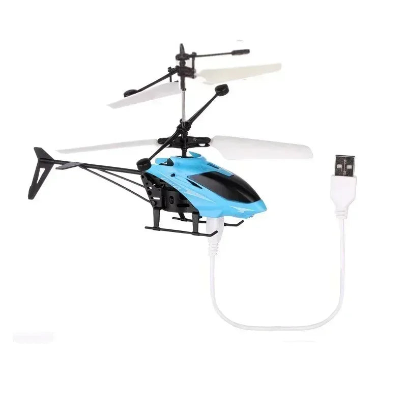 Mini RC Drone Rechargeable No Remote Control RC Helicopters Drone Toys Induction Hovering Safe Fall-resistant Rc Airplane