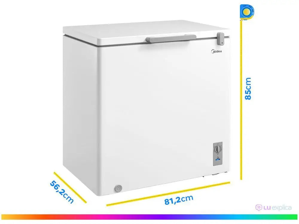 Midea 200L MDRC280SLA011 Horizontal Freezer-110V